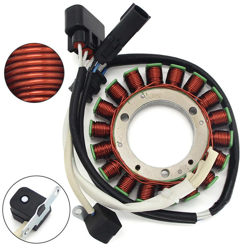 

Motorcycle UTV Ignition Generator Stator Coil For Hisun Motors Vforge Sector Strike Tactic Forge 750 450 550 HS550 CREW HS750 HD