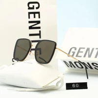 gentle monster mumu series eyeglasses fashion lady vintage polarized sunglasses retro uv400 glasses for women men with logo