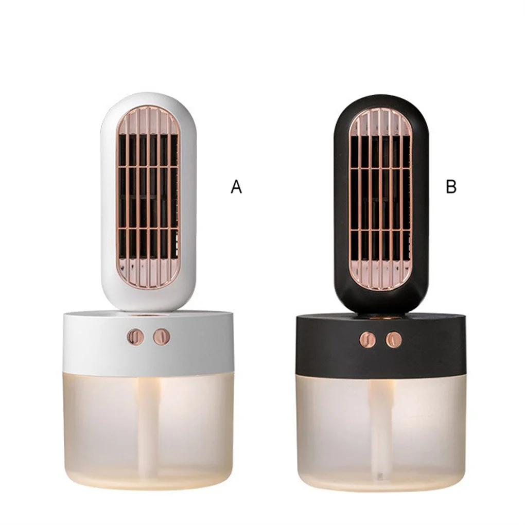 

Water Mist Spray Fan Rechargeable Adjustable Auto Power-off Shaking Head Humidifier Outdoor Sports Spray Cooling White
