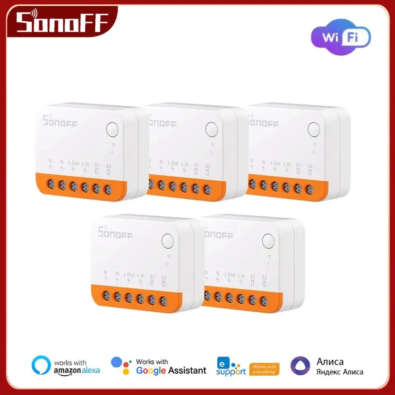 SONOFF MINIR4 Wi-Fi Smart Switch 10A MINI Extreme Home Релейный модуль Дистанционное голосовое