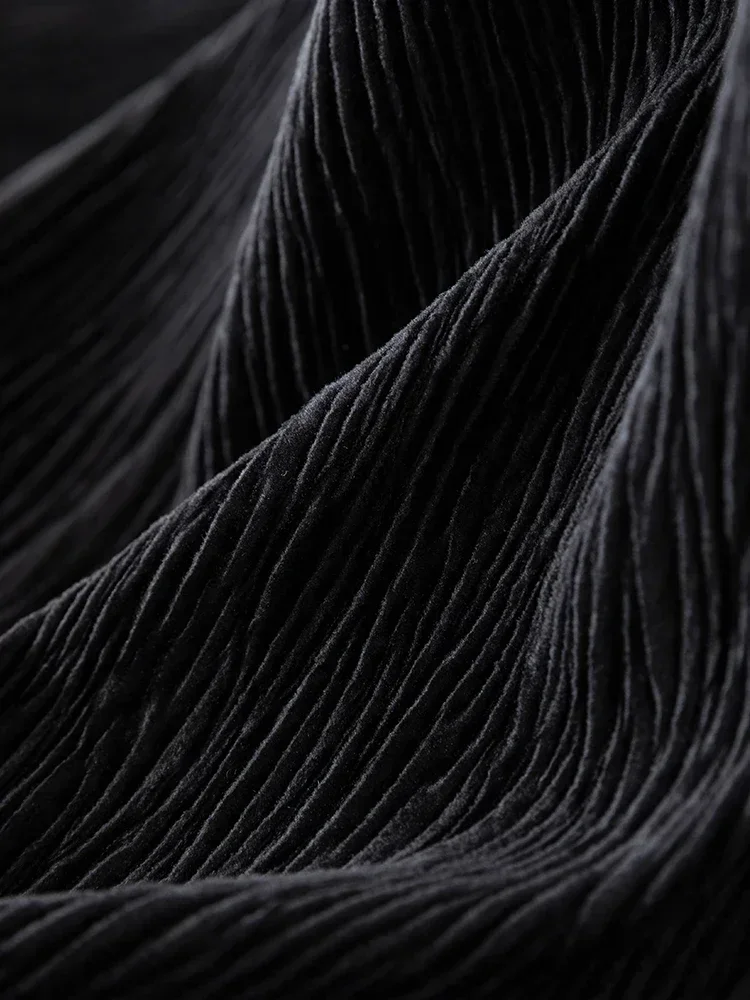 Женские прямые брюки FSLE из дробленого бархата