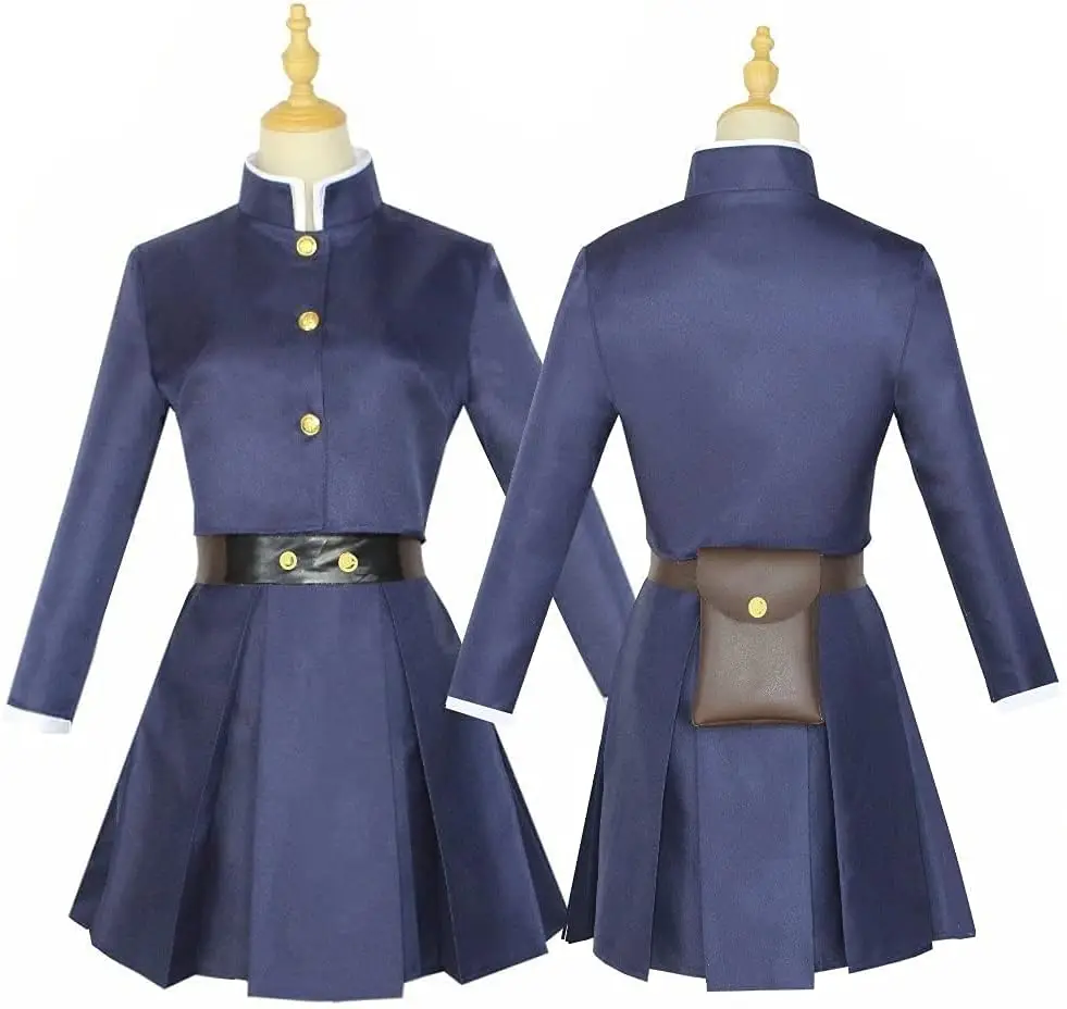 Костюмы для косплея аниме дзюдзюцу кайсен Kostuum Kugisaki Nobara Tatoo Meisjes Vrouwen Jurk Uniform Volledige