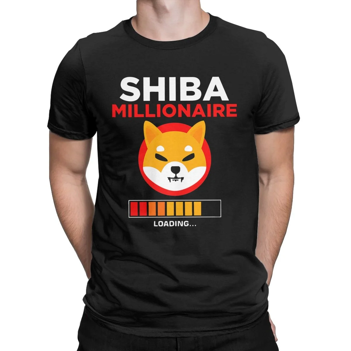 

Shiba Inu t shirt Men Coin Token Shib Army HODL Crypto Women T-Shirt SHIB Millionaire Loading Clothes ONeck Tee Shirt Summer top