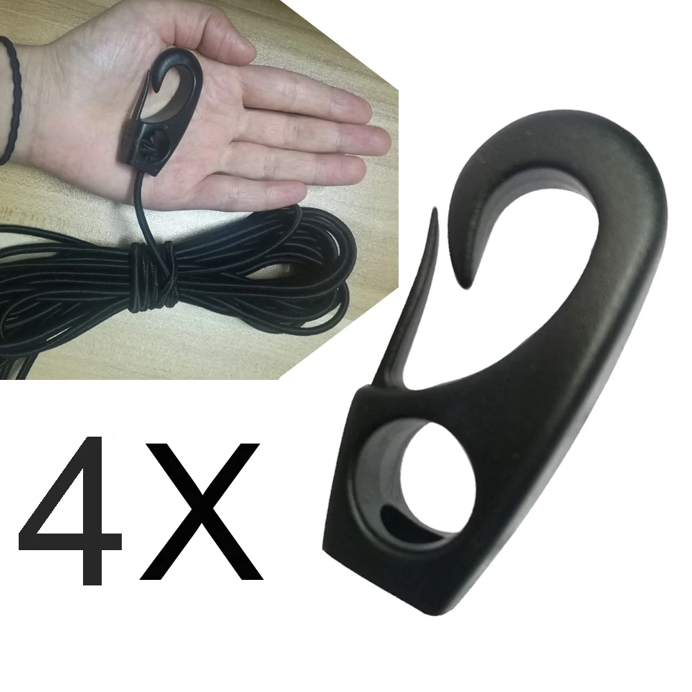 Bungee Rope Cord Clip Hook Shock Cord Rope Lock