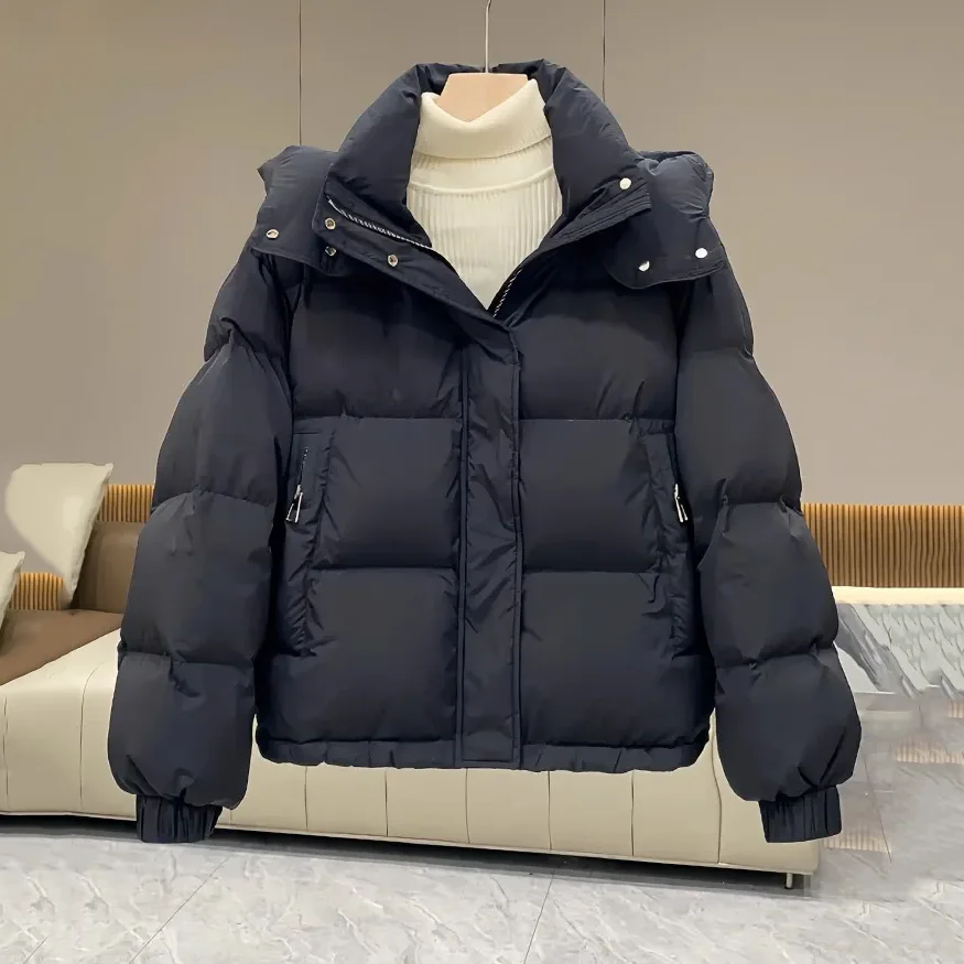 Женская зимняя парка с хлопковой подкладкой