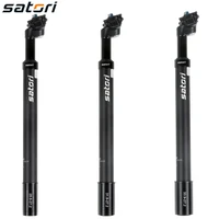 satori suspension seatpost shock absorb 27 228 630 130 430 931 6mm x355mm zoom bike seat post setback for mtb bicycle parts