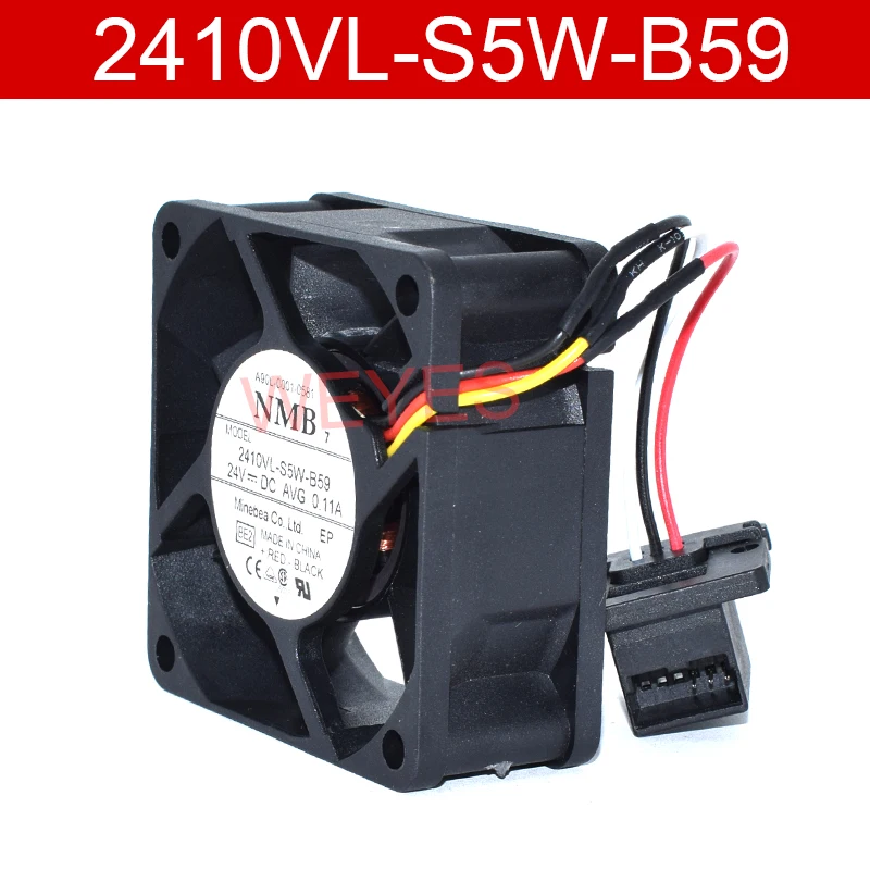 Оригинальный трехлинейный охлаждающий вентилятор 2410VL-S5W-B59 DC24V 0,11a 60*60*25 мм