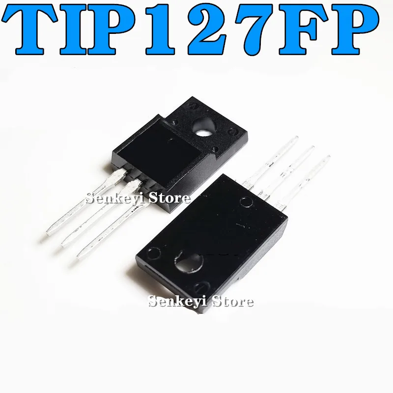 

New original plastic TIP127 TIP127FP in-line TO-220F transistor Darlington 5A 100V PNP