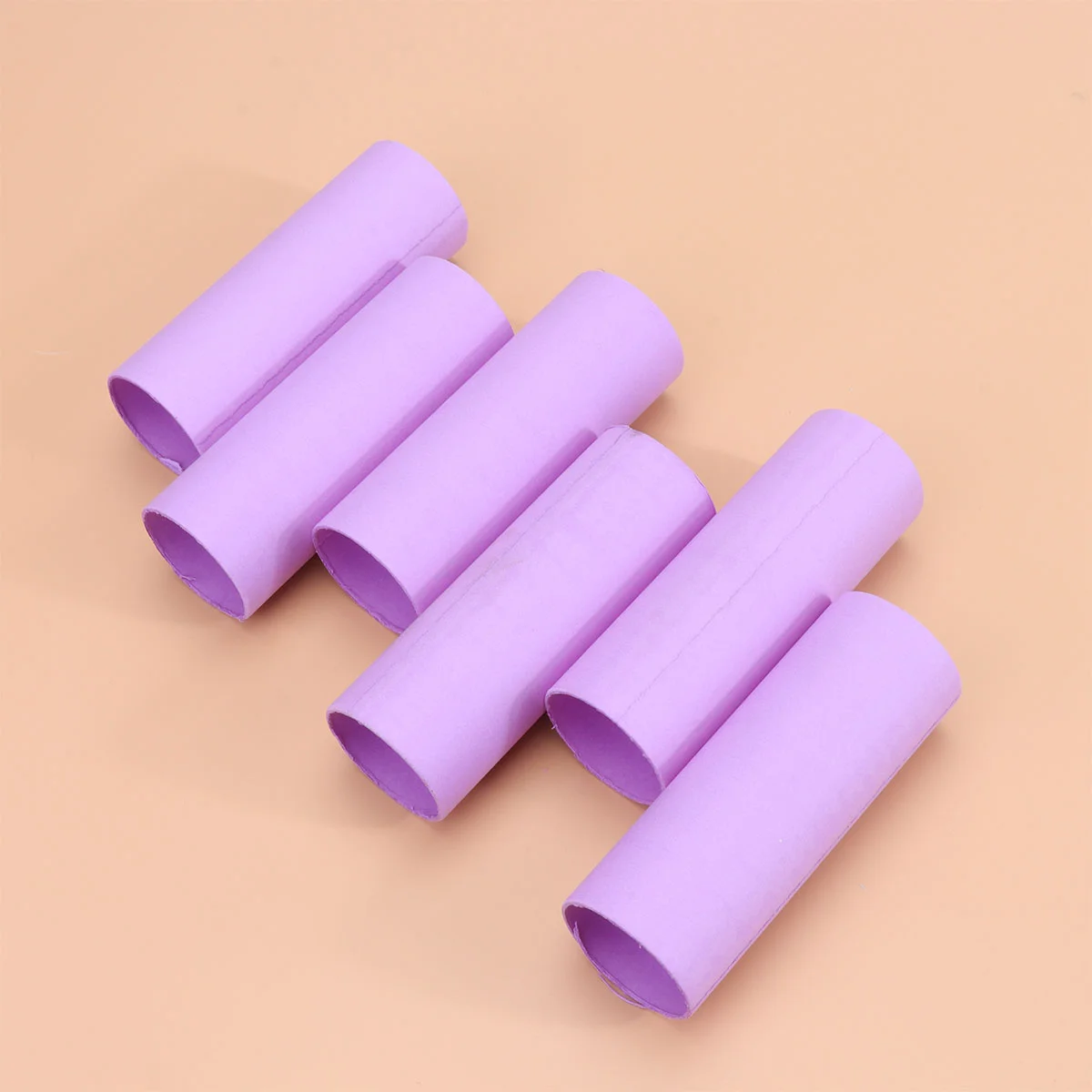 

30 Pcs Toilet Roll Crafts Cardboard Tubes Paintings Crafts Kids Process Kraft Mailing Child Pink Toilet Paper