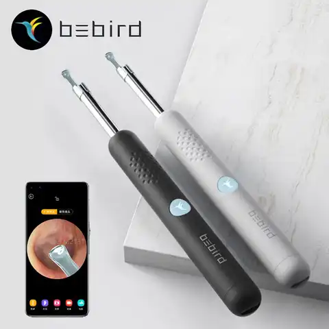 Беспроводная умная визуальная Ушная палочка Bebird R1, устройство для сбора ушей 300 Вт, высокоточный эндоскоп, мини-камера, отоскоп, бороскоп
