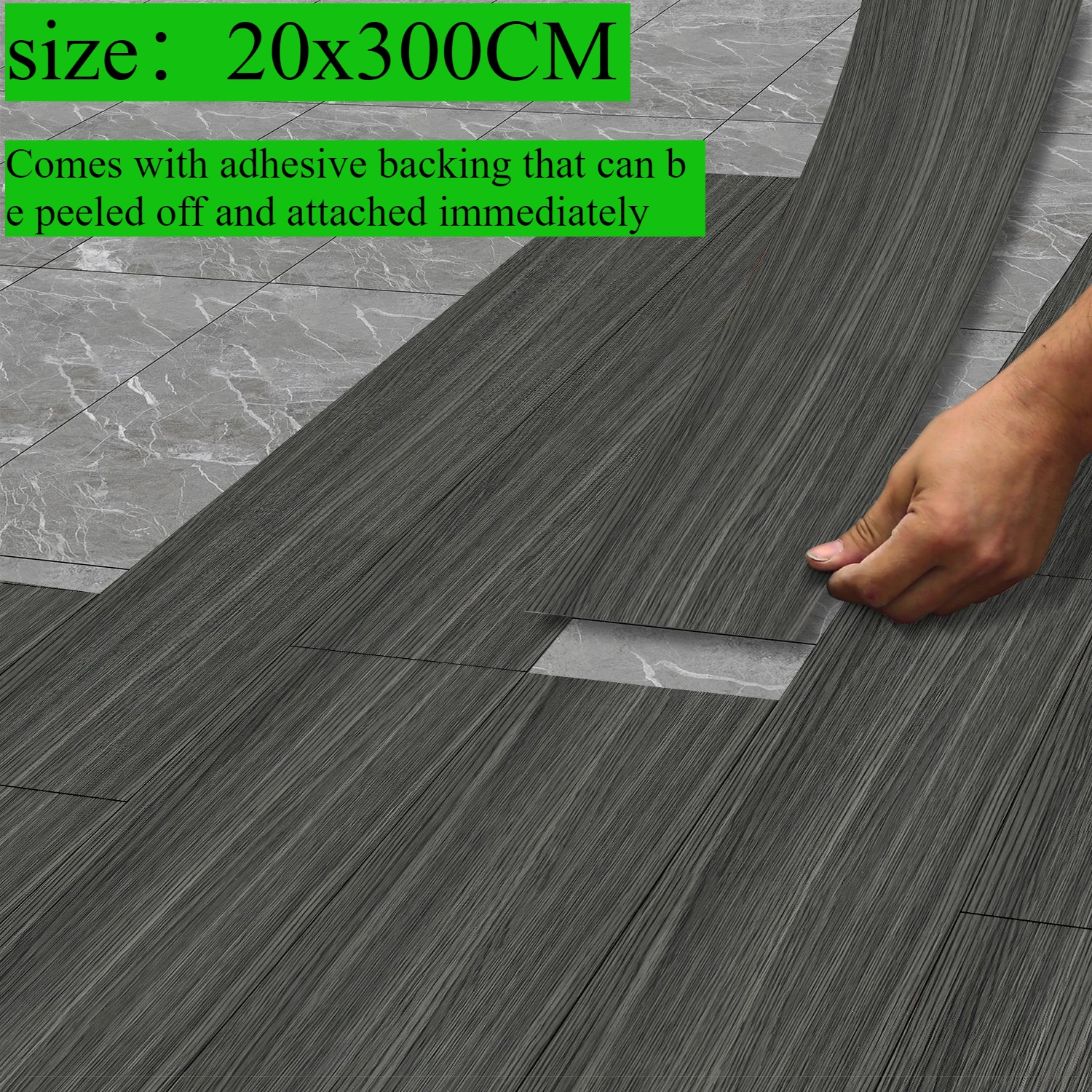 Наклейки на пол под дерево домашняя водонепроницаемая плитка из ПВХ