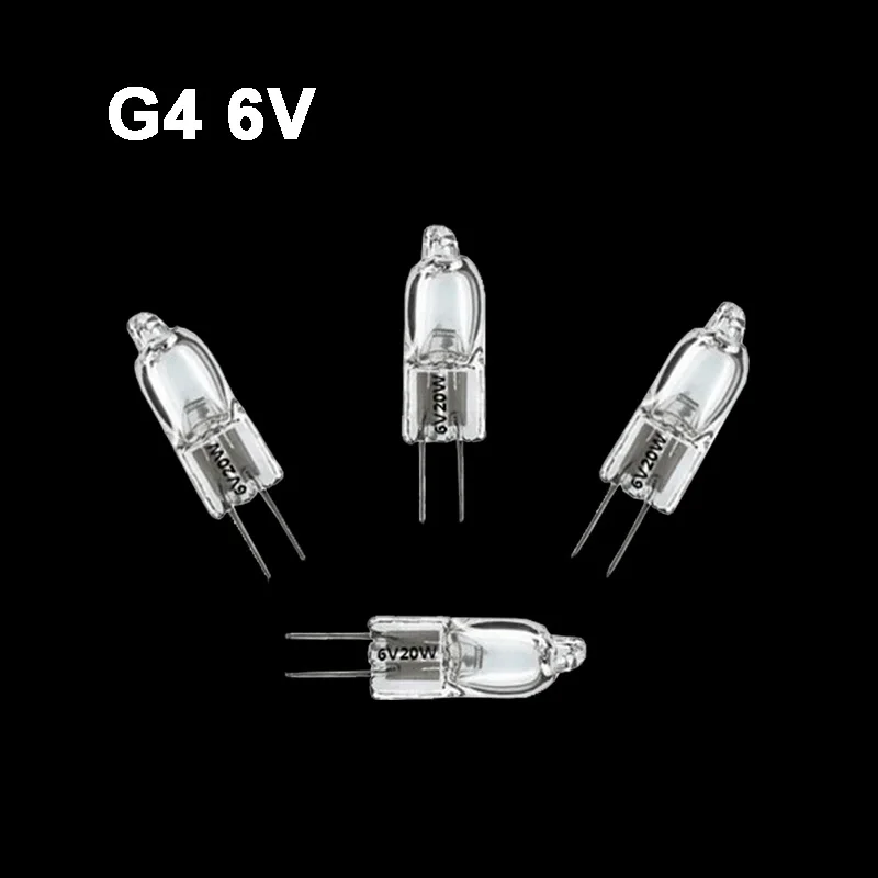 

5 шт., галогенные лампы XunShiNi G4 6V тёплый белый