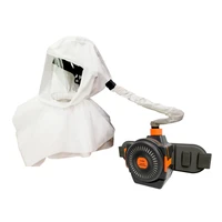 protective powered air purifying crash helmet paprs