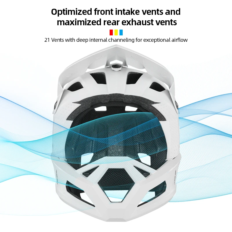 CAIRBULL Полнолицевой велосипедный шлем для скоростного спуска CE Безопасный