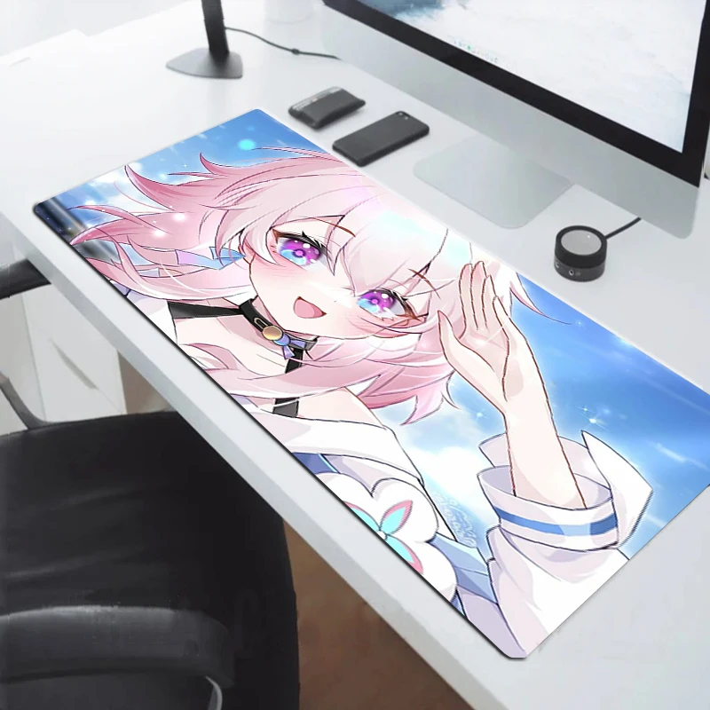 

Honkai Star Rail Mousepad Rubber Mat Pad on the Table Deskmat Pc Gamer Gaming Laptop Mouse Carpet Computer Accessories Mausepad