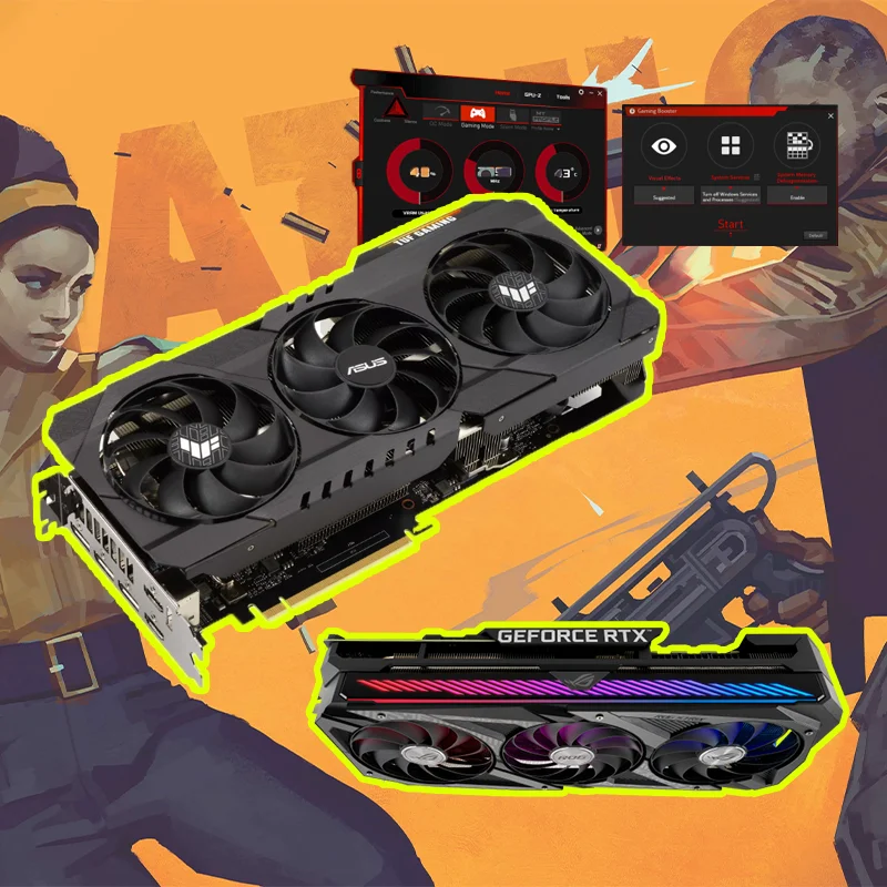 Рисунок 2 - GDDR6 карта ASUS RTX3070TI-O8G-GAMING