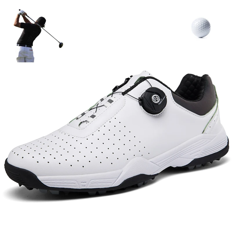 

Кроссовки мужские спортивные на шнуровке, быстросъемная профессиональная обувь для гольфа, уличные Сникерсы для тренировок, для ходьбы