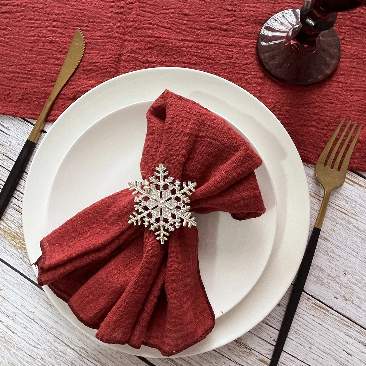 

Салфетки марлевые хлопок 30x30 см, набор 6 штук