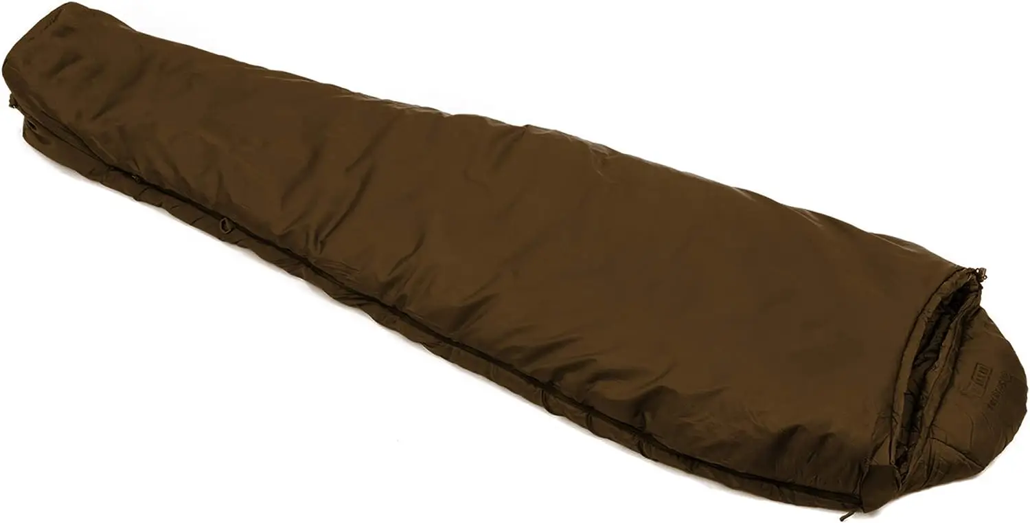 

Elite 3 Sleeping Bag, 23 Degree, Expanda Panel System for Extra Space, Coyote Tan Dry bag Camping quilt Punching bag Inflatable