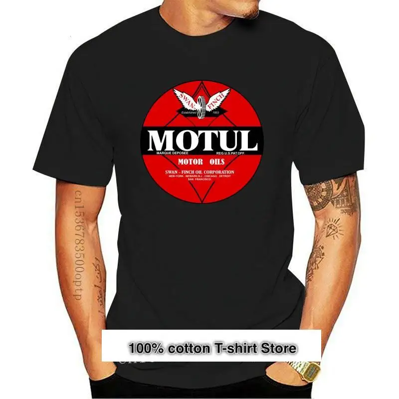 Camiseta Retro Motul para hombre, ropa de moda, clásica