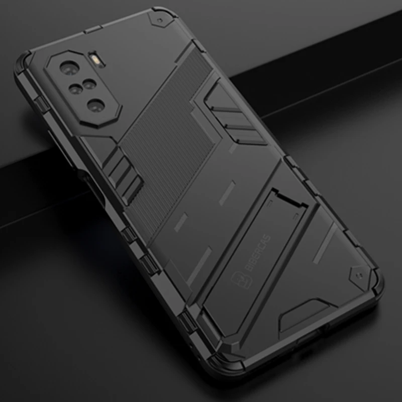 

For Xiaomi Poco F3 Case Shockproof Armor Magnetic Car Kickstand Phoen Case For Pocophone Poco Poko Little F3 F 3 3F Back Cover