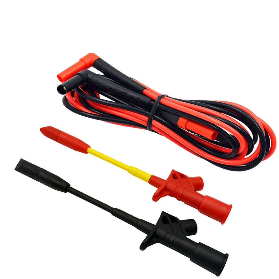 

ZIBOO Test Leads TL224+ ZBL10Fully Insulated Quick Piercing Clips.