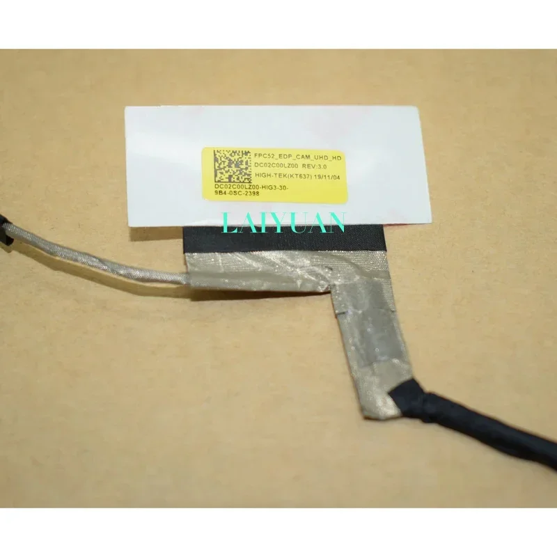 Новый 40pin dc02c00lz00 для HP 15-dk 15-dk0127tx LCD fpc52 EDP Cam UHD кабель