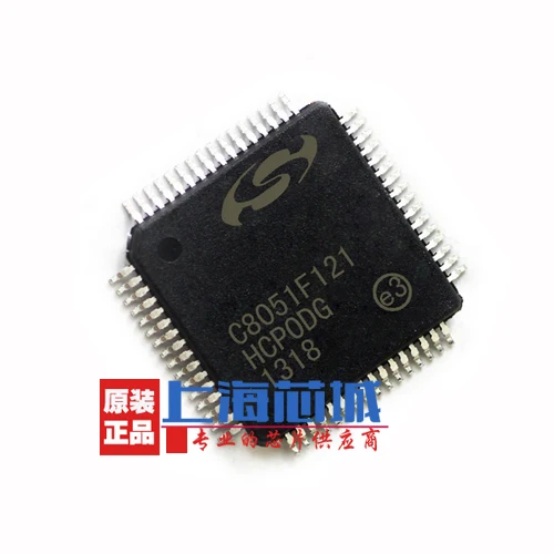 

Free shippingC8051F121-GQR 128KTQFP6410pcs