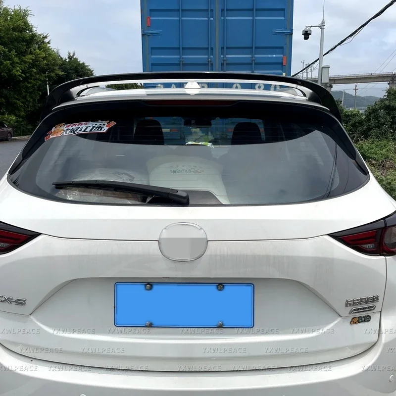 Спойлер для Mazda CX-5 CX5 2017 2018 2019 высококачественный АБС-материал неокрашенный цвет