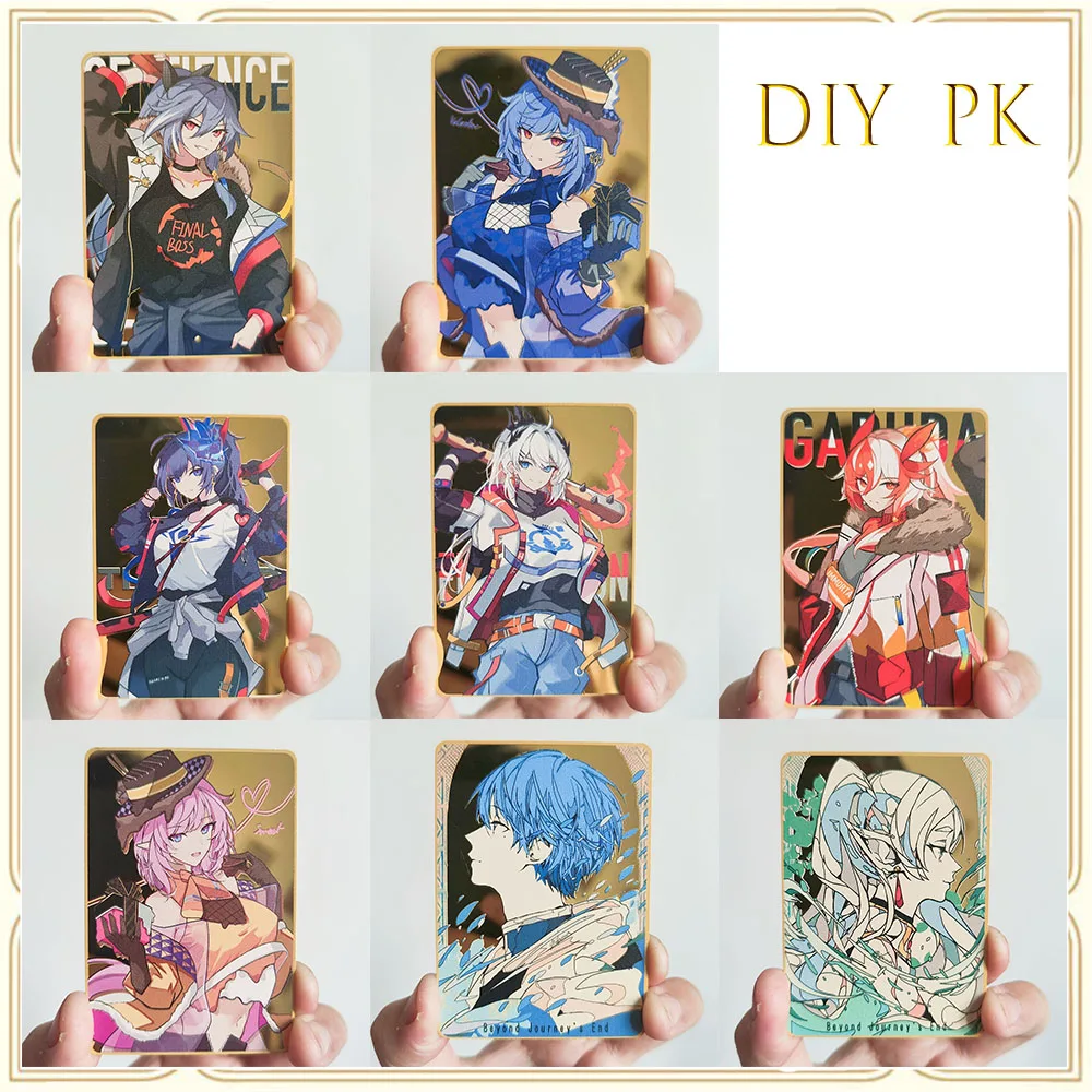 PK Аниме «История Богини» DIY Игрушки ACG Подарки на Рождество и День Рождения Металлическая карточка Киана Каслана Фриерен Химмель Райден Мэй (art.: 3920dd201ab0e) - 3920dd201ab0e