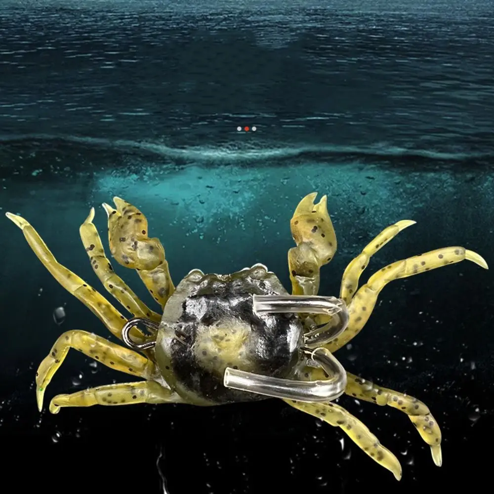 Силиконовые приманки-крабы Nike 2 шт.