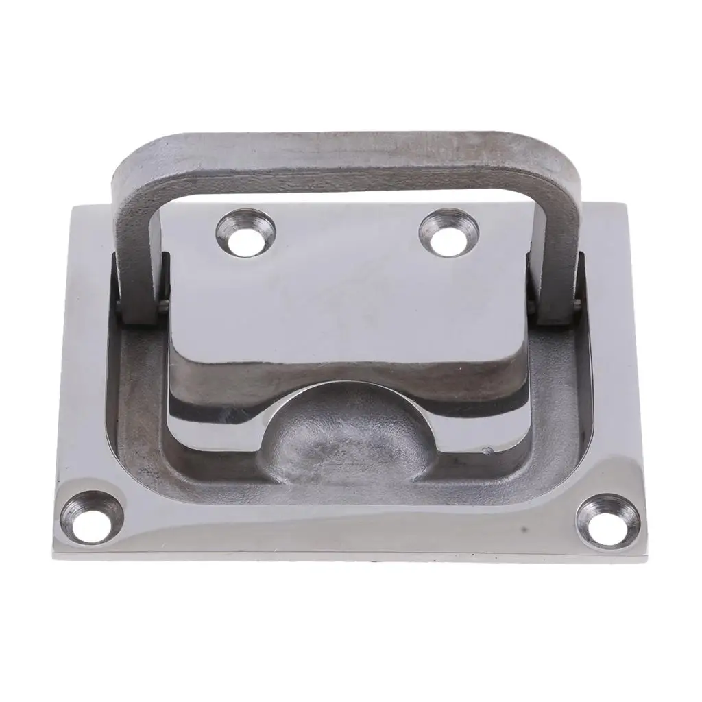 

Boat Locker Cabinet Lift / Pull Handle Stainless 3"