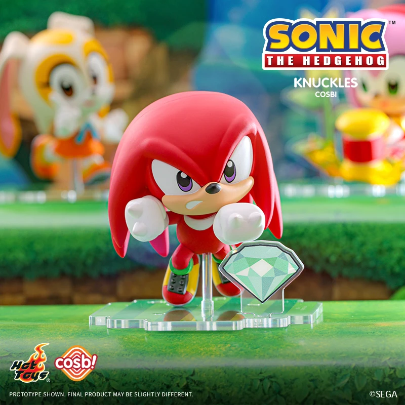 Фото Оригинальная фигурка Sonic Blind Box, мини-кукла, Коллекционная модель, настольный дисплей, аниме-статуя, подарок №5