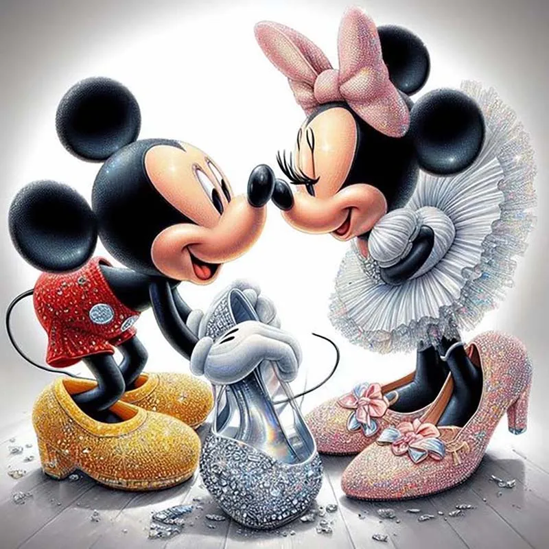 Набор алмазной живописи Disney Michimini в европейском и американском стиле круглый