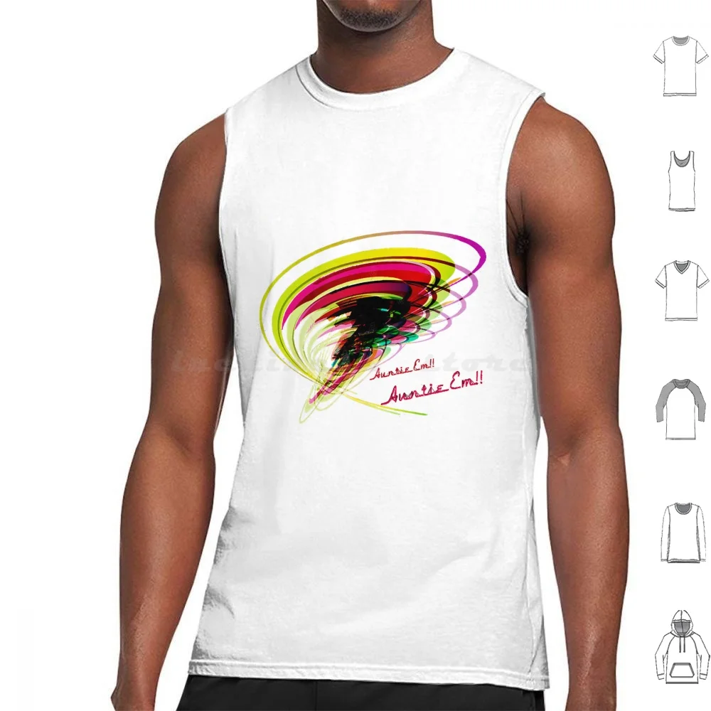 Тетушка ем! Майка-жилет без рукавов городской Циклон Dorothy Изумрудный телефон