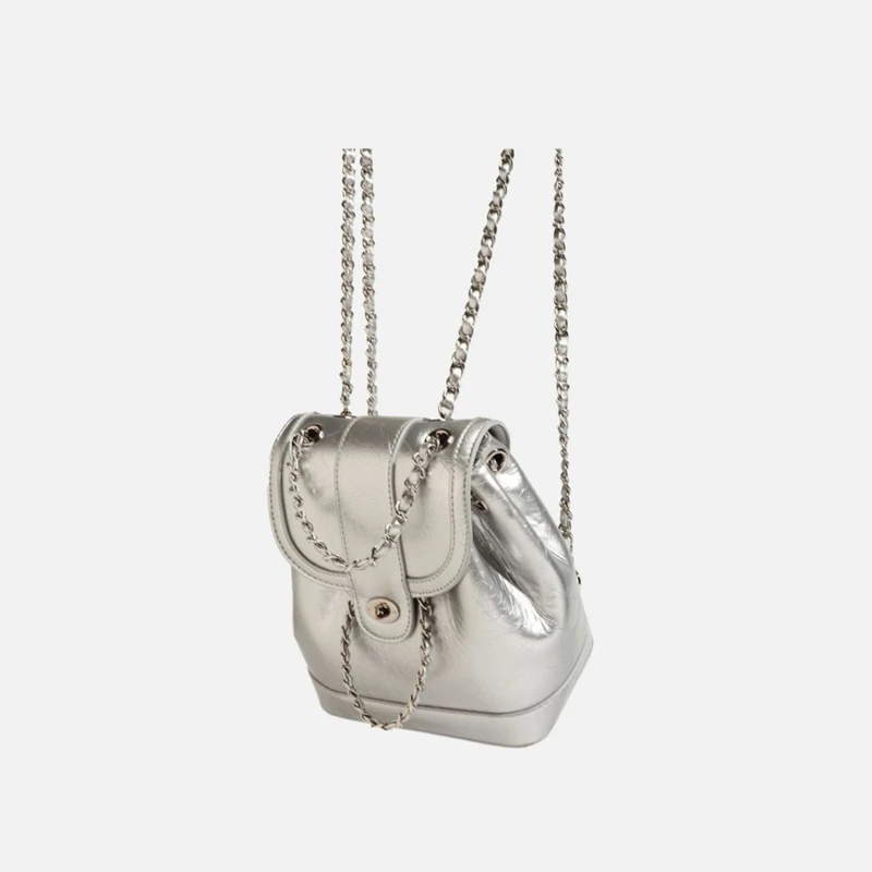 

рюкзак жіночний Mini Backpacks For Students School Backpack Ins Women's Backpack Free Shipping Double Chains Mochila Feminina