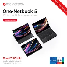 One-Netbook 5 10.1 Inch Mini Laptop Intel Core i7-1250U 32G+1TB/2TB Windows 11 Pocket PC Business Travel Tablet Onemix5 Computer