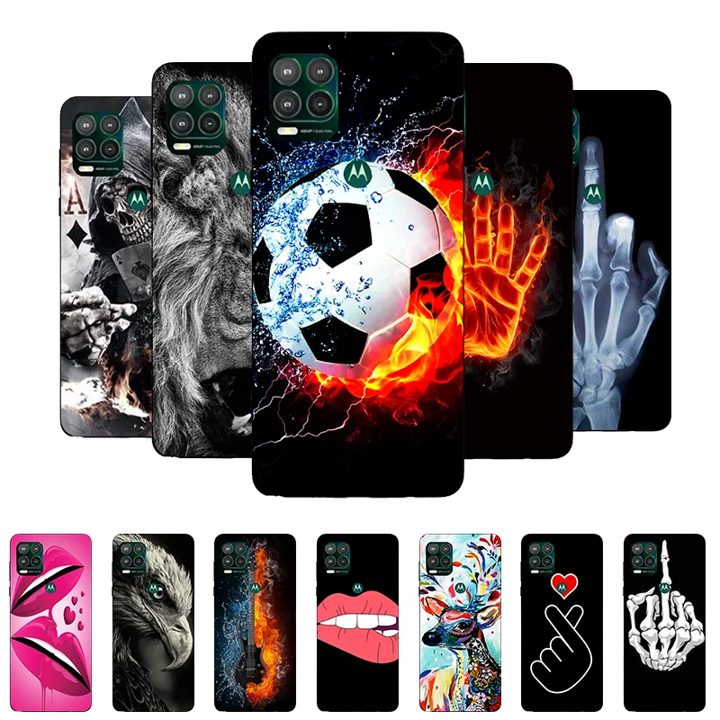 

For Moto G Stylus 5G Case Football Soft Silicone Back Case For Motorola Moto G Stylus 5G 2021 Phone Cover XT2131 etui Funda