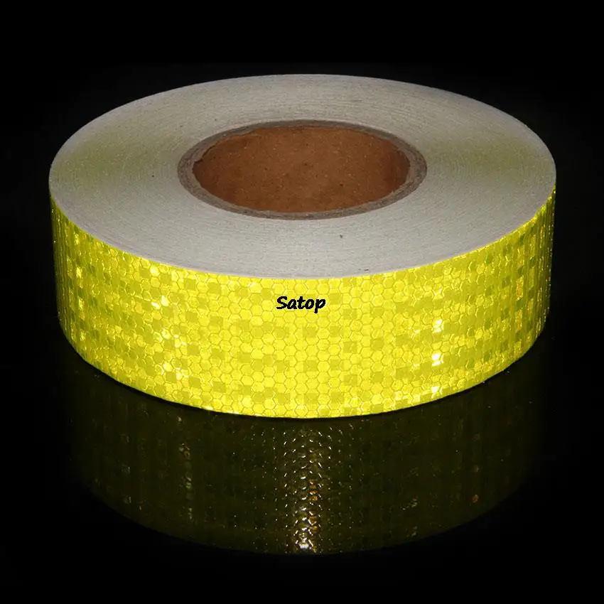 

5CM*50M Reflective Bicycle Stickers Self Adhesive Tape For Bicycle Safety Warning Tapes Fluorescent Reflector Tapes Car Stickers
