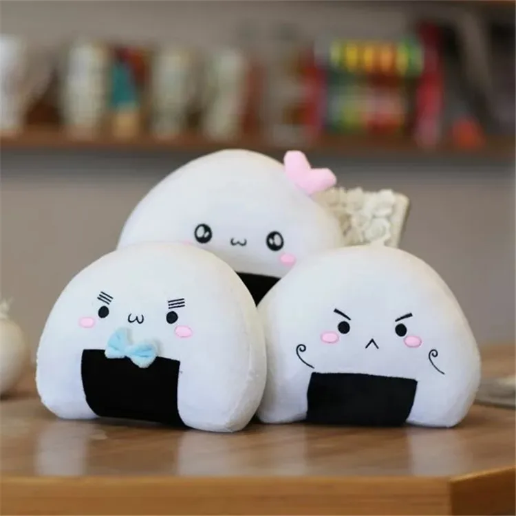 

Kawaii Soft Japanese Sushi Mini Rice Plush Toy Soft Padded Plush Cushion Pillow Cute Hamburger Pillow Boy Girl Birthday Gift