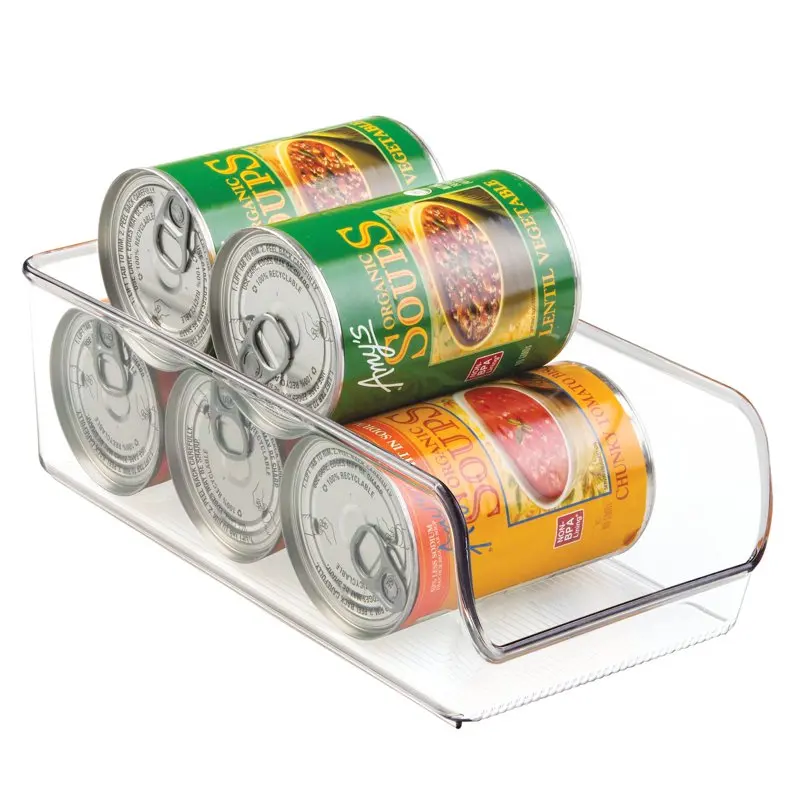 

Linus Refrigerator and Freezer Storage Organizer Bins for Kitchen, Clear