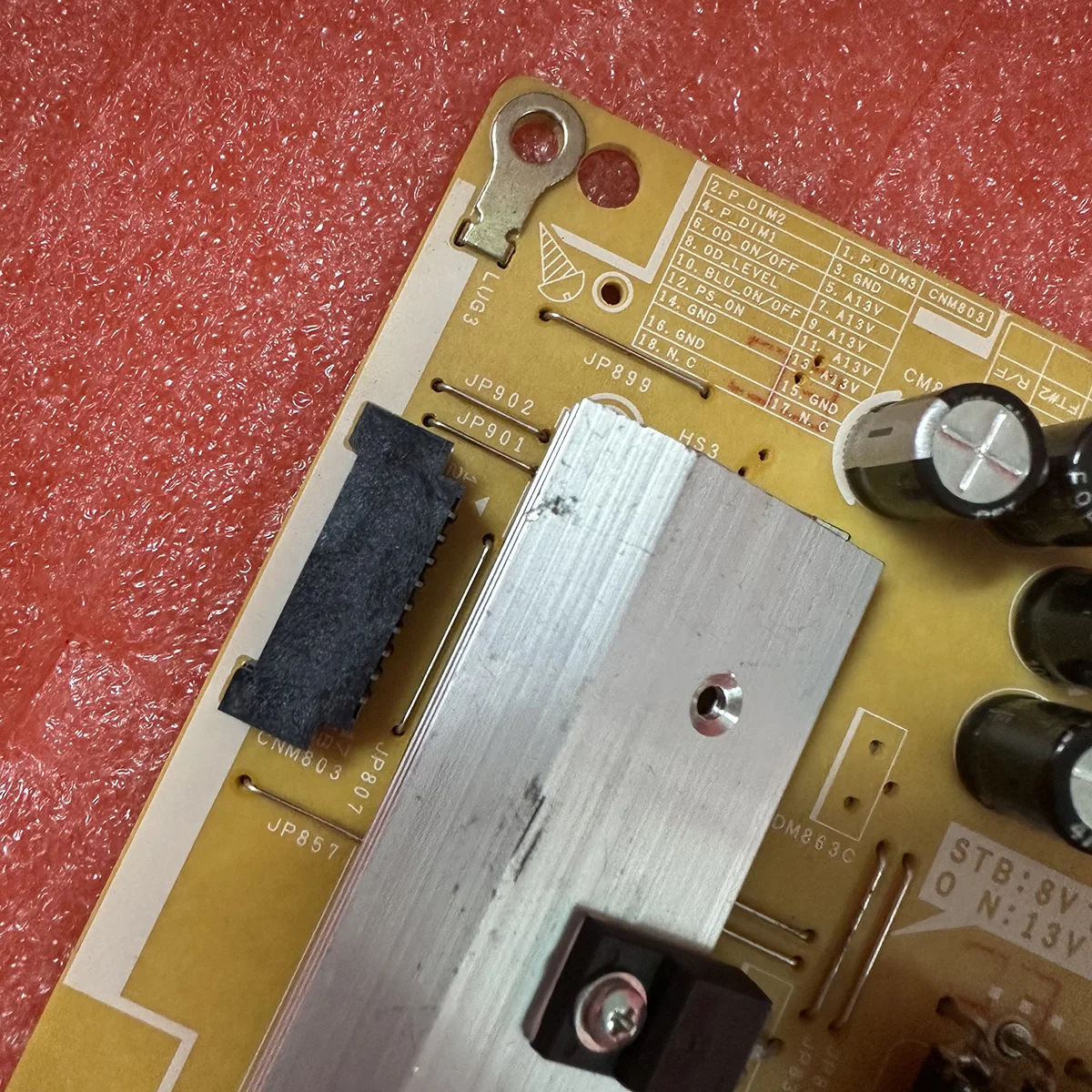 BN44-00711A L55X1T_ESM Плата питания предназначена для UE50H6200AK UE55H6240AK UE55H6400AK UE55H6200AW