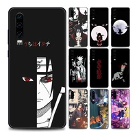 phone case for huawei p10 lite p20 p30 p40 lite p50 pro plus p smart z soft silicone anime naruto itachi sasuke