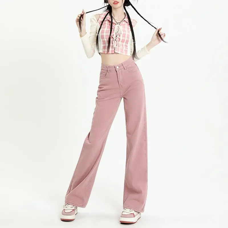 Женские джинсы с высокой талией