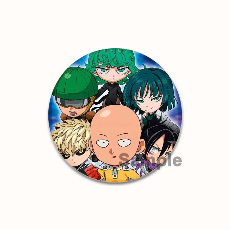 One Punch Man Pin Fans Collection Anime Figure Lapel Brooches for Women Backpacks Clothes Badge Cartoon Jewelry Accessories Gift |