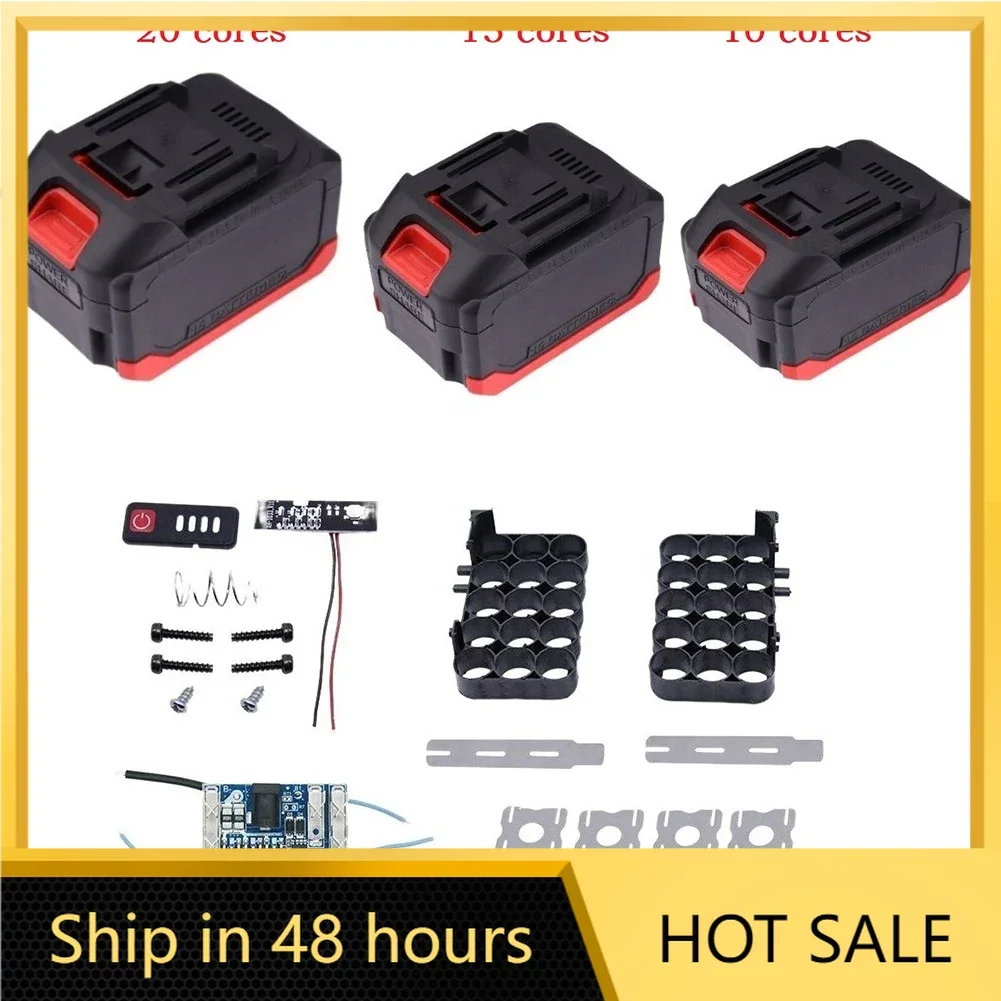 

10/15/20 Cores For Makita Battery Case Storage Box Shell PCB Charging Board For Makita Power Tool Accessories