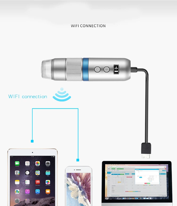 1000X зум Wi-Fi портативный HD детский профессиональный электронный цифровой USB