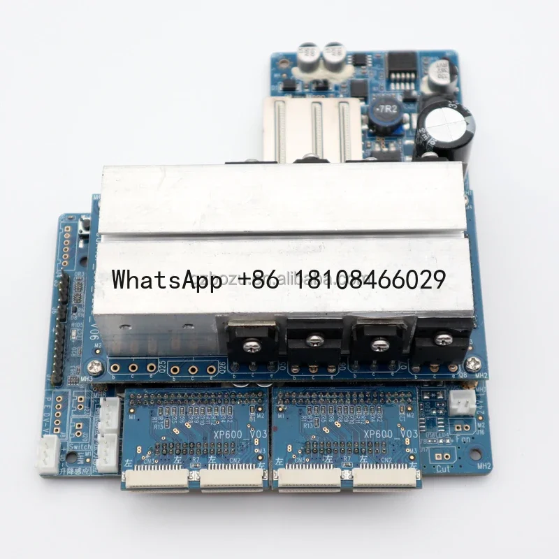 Многоформатный принтер Allfar XP600 с двойной головкой детали машин для печати карт