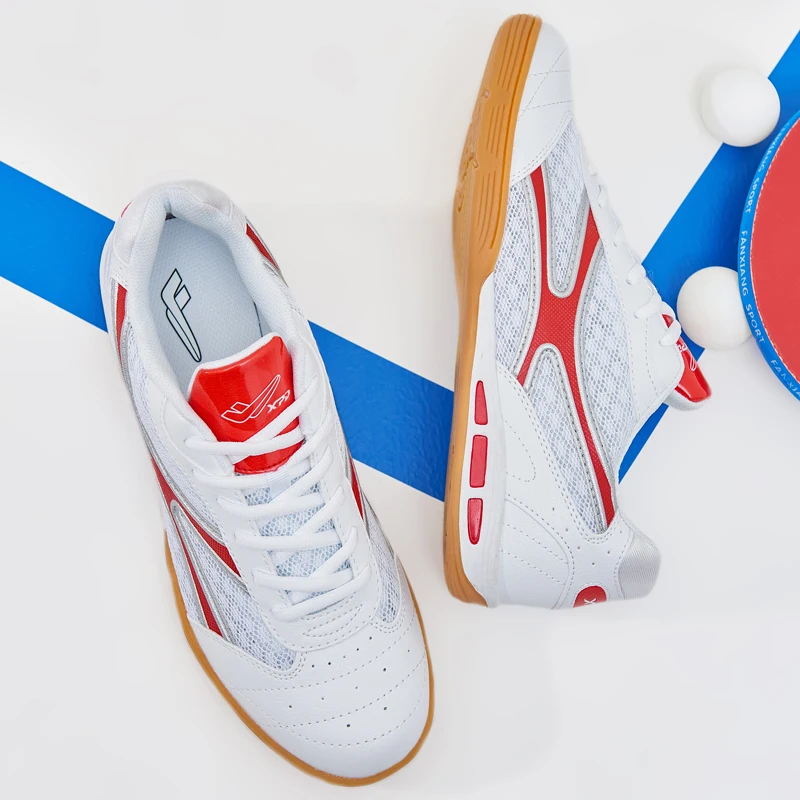 Professional Table Tennis Shoes Men's Summer Mesh Breathable Table Tennis Training Shoes Size 39-47 Non-slip Tennis Sneakers Men