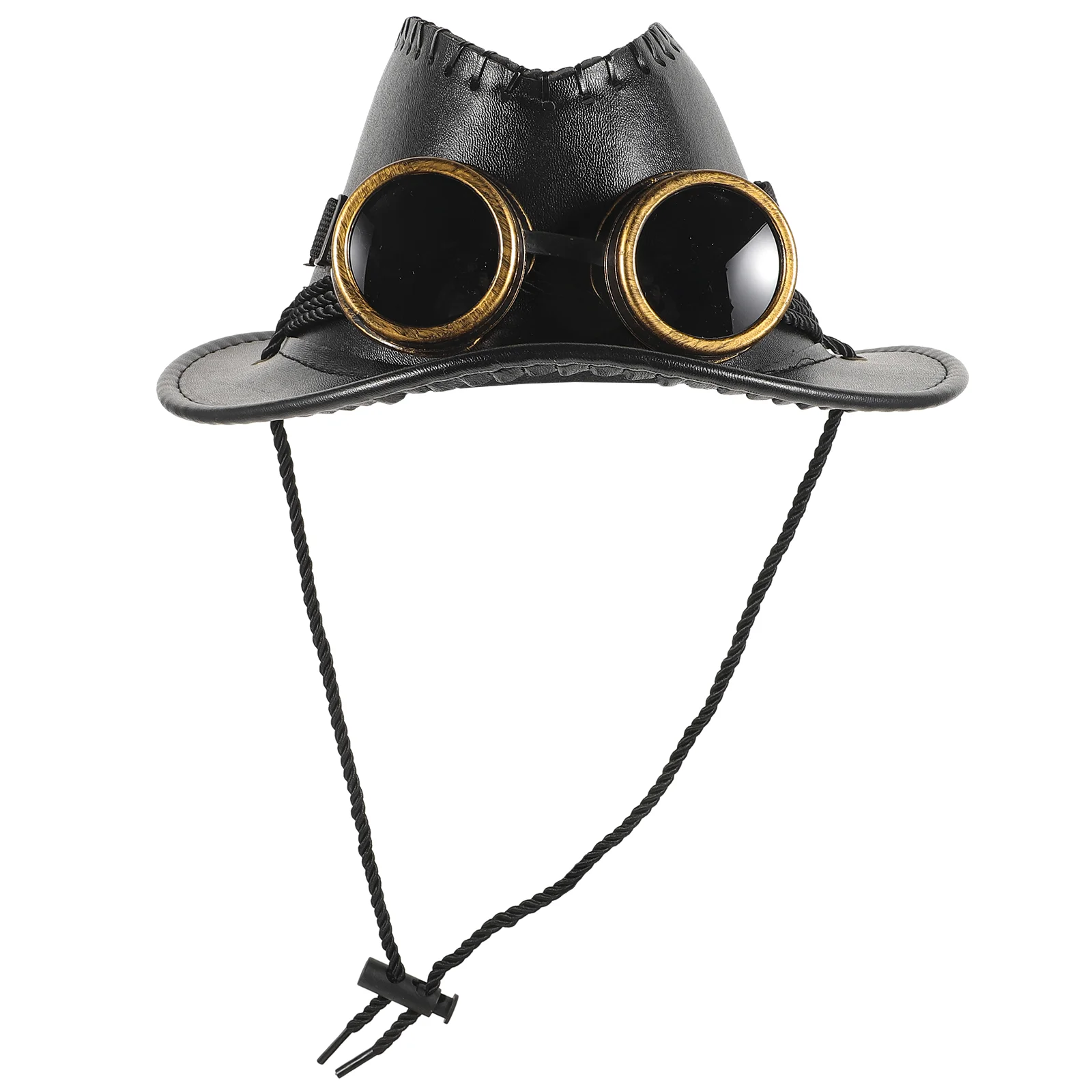 

Costume Ball Hat Cosplay Hat Punk Style Cap Prop With Sunglasses